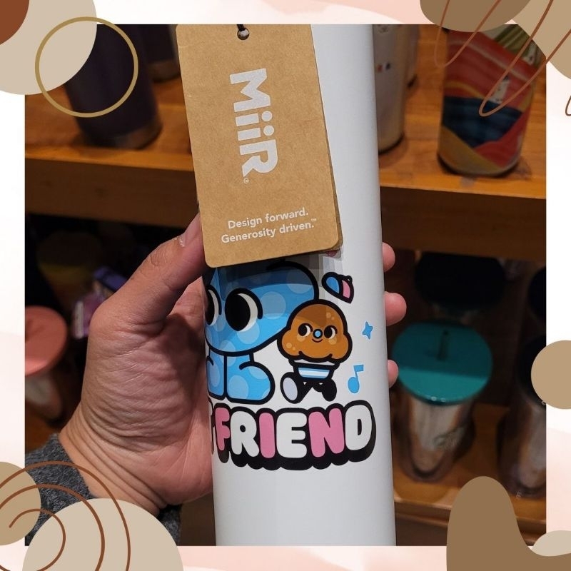 Starbucks Tumbler BFF white × Miir