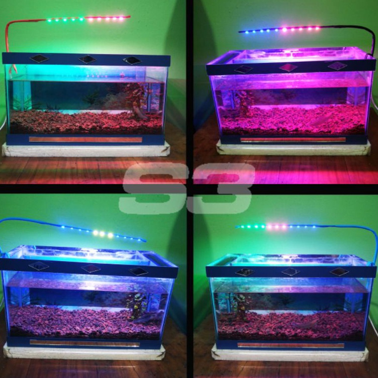 Stock Ada Lampu Led Aquarium LED strip LED stik 5 volt Lampu Aquascape Lampu Aquarium mini Lampu Hia