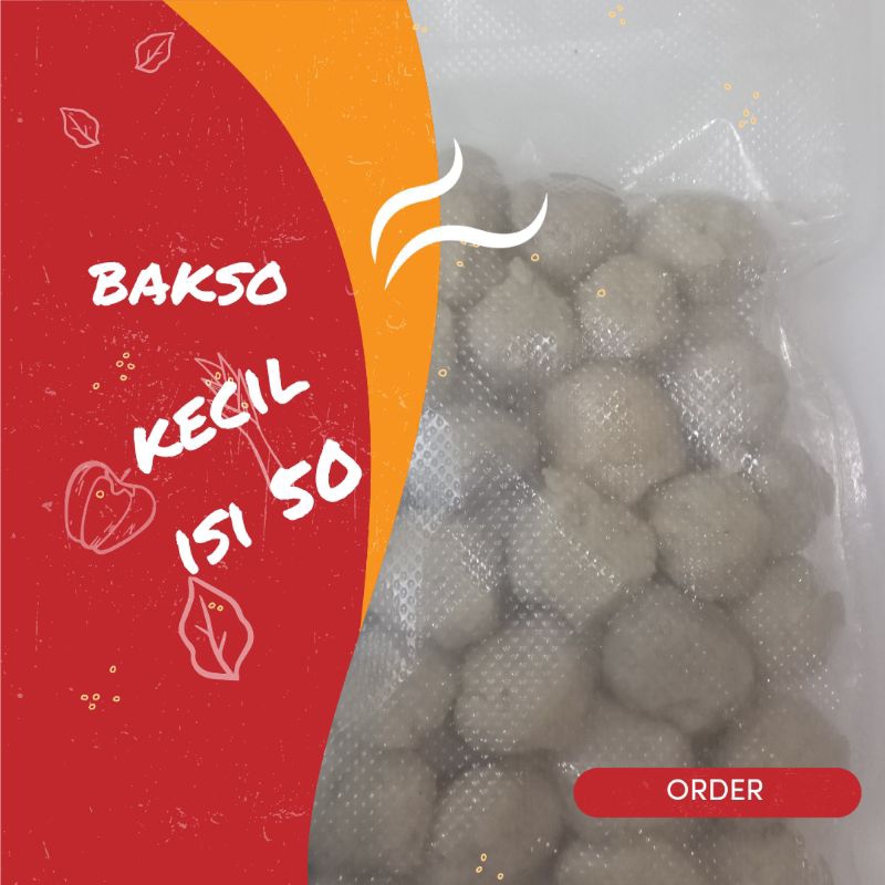 

BAKSO MINI ISI 50 BUTIR/ home made fresh halal dan lezat