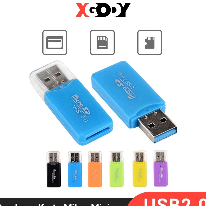 KP8 XGODY CARD READER SINGLE PORT USB HUBS