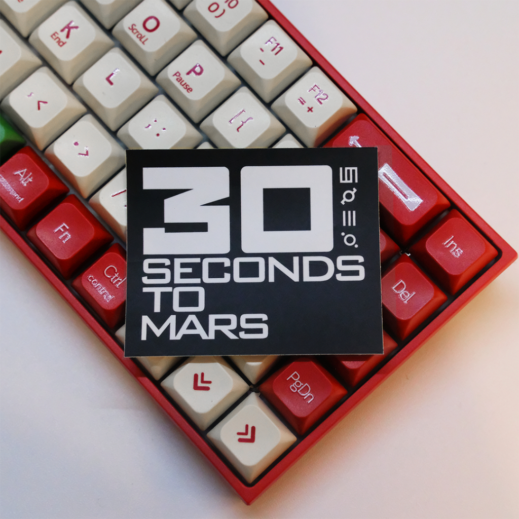 

STICKER THIRTY SECONDS TO MARS