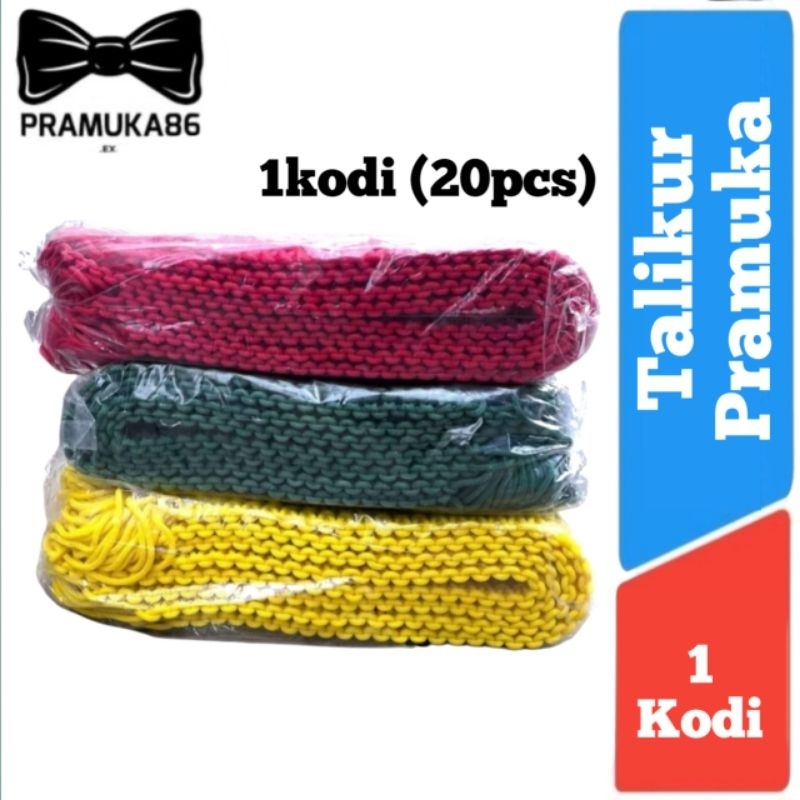 1Kodi Talikur Tanggung Grosir Pramuka / Tali Peluit Tanggung Pramuka / Tali Pluit Talikoor Pramuka
