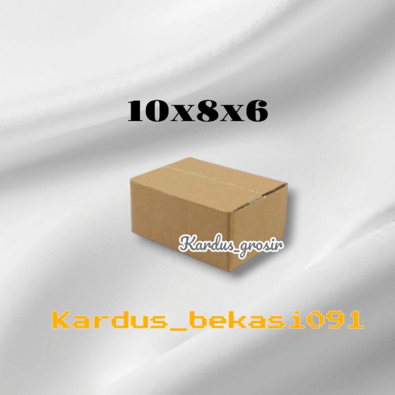 

kardus box packing 10x8x6