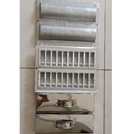 Cetakan Pukis LKS 7,5 plus Tutup Stainless Tebal