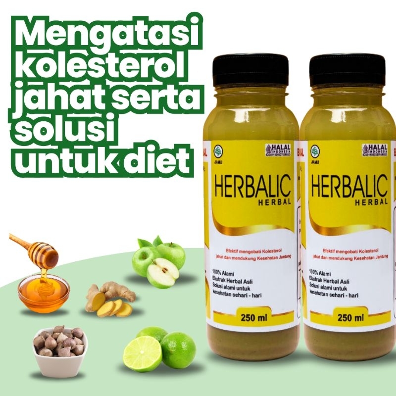 

Herbalic 250 ml Efektif Atasi Kolesterol Jahat Serta Solusi Untuk Diet