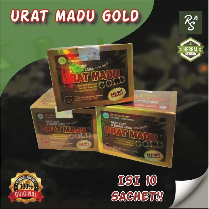 

URAT MADU GOLD ORIGINAL 100% 1 box