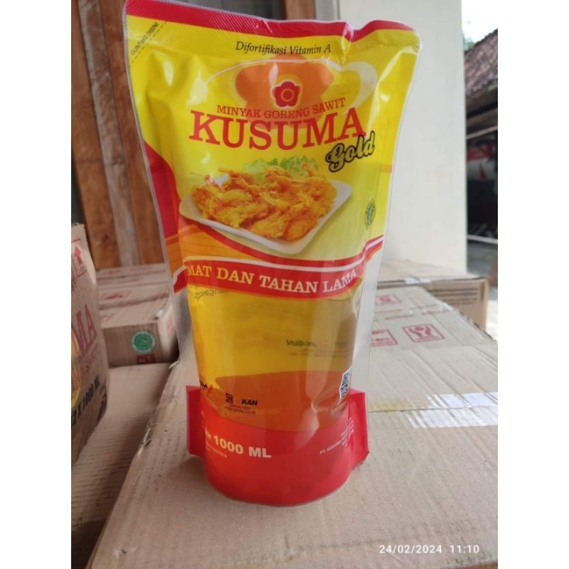 

MINYAK 1 LITTER POUCH 1KTN KUSUMA