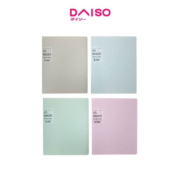 

Daiso A5 color binder Smoky color