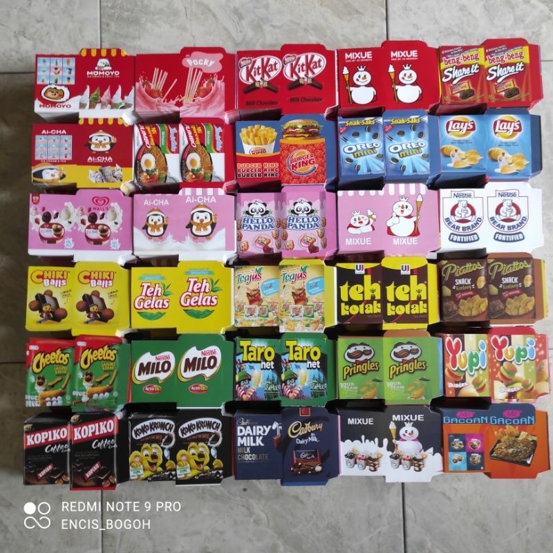 

1000 LEMBAR AMPLOP SNACK MINI