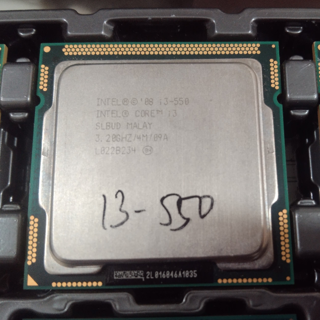 Prosesor Intel Core i3 550, i5 760, i5 2500, i5 2400s, i5 2500S, i5 3570S - Garansi 1 Bulan - Laptop