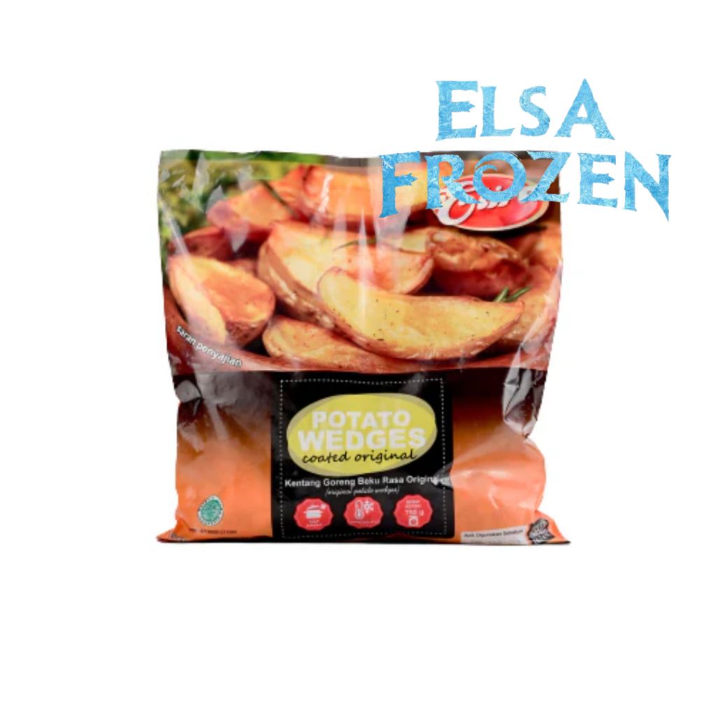 

ETIRA POTATO WEDGES COATED ORIGINAL 750GR / KENTANG WEDGES