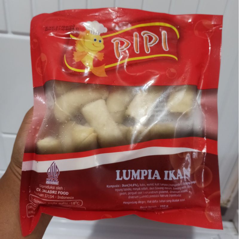 

lumpia seafood spring roll 250gr pipi