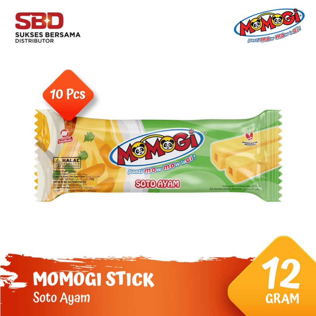 

Momogi Stick 12gr - Soto Ayam [1 Box @ 10 Pcs]