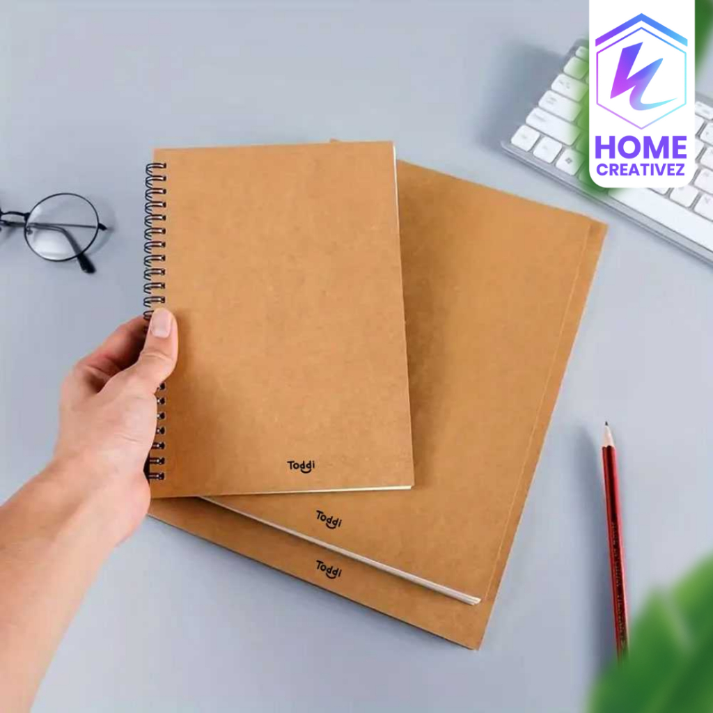 

Homecreativez-Toddi Buku Jurnal Softcover Notebook Diary 68GSM 100 Halaman