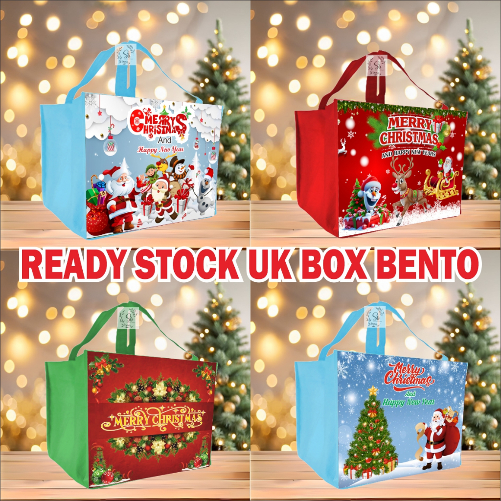 

TAS READY STOCK NATAL MUAT BENTO/TAS NATAL/TAS TAHUN BARU/TAS READY STOCK/TAS NATAL MURAH/TAS NATAL BAGUS/TAS NATAL IMLEK/TAS IMLEK/TAS BINGKISAN NATAL/TAS PARSEL NATAL