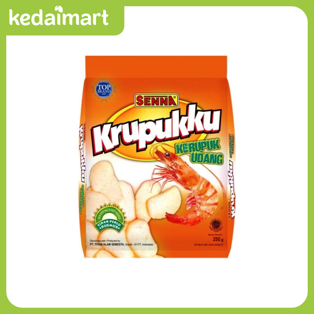 

Senna Krupukku Kerupuk Udang 250 Gram