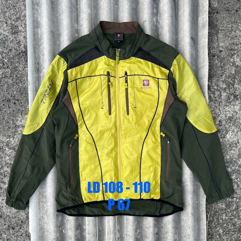 Jaket Vintage Harrington tartan windbreaker Casual pria wanita jaket casual jaket bomber jaket parka