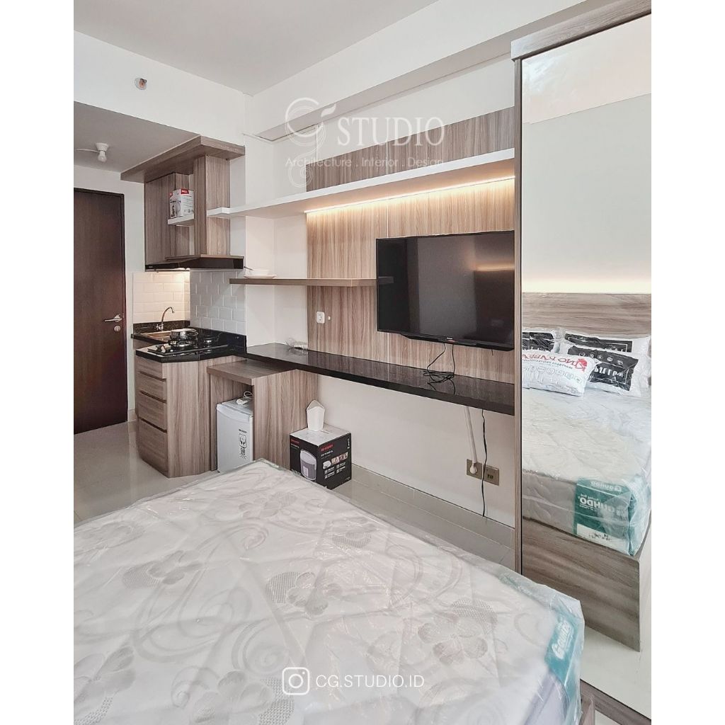 Backdrobe TV & Kitchen set Custom