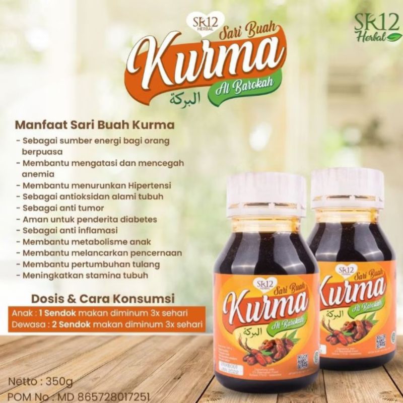 

Sari Buah Kurma Premium SR12 Meningkatkan Imunitas Tubuh Baik Untuk Balita Anak Remaja Dewasa Ibu Hamil & Menyusui