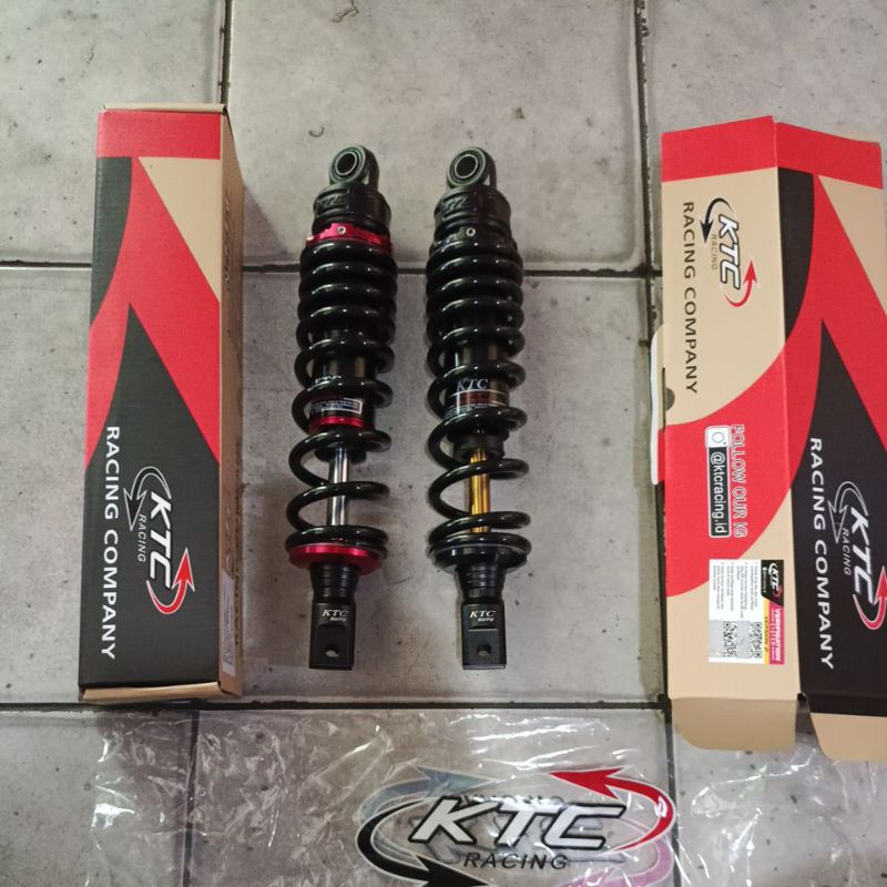 shock ktc racing 325 mm shock razor ktc grey red vario 125 vario 150 beat fi bario 110 fazzio scoopy