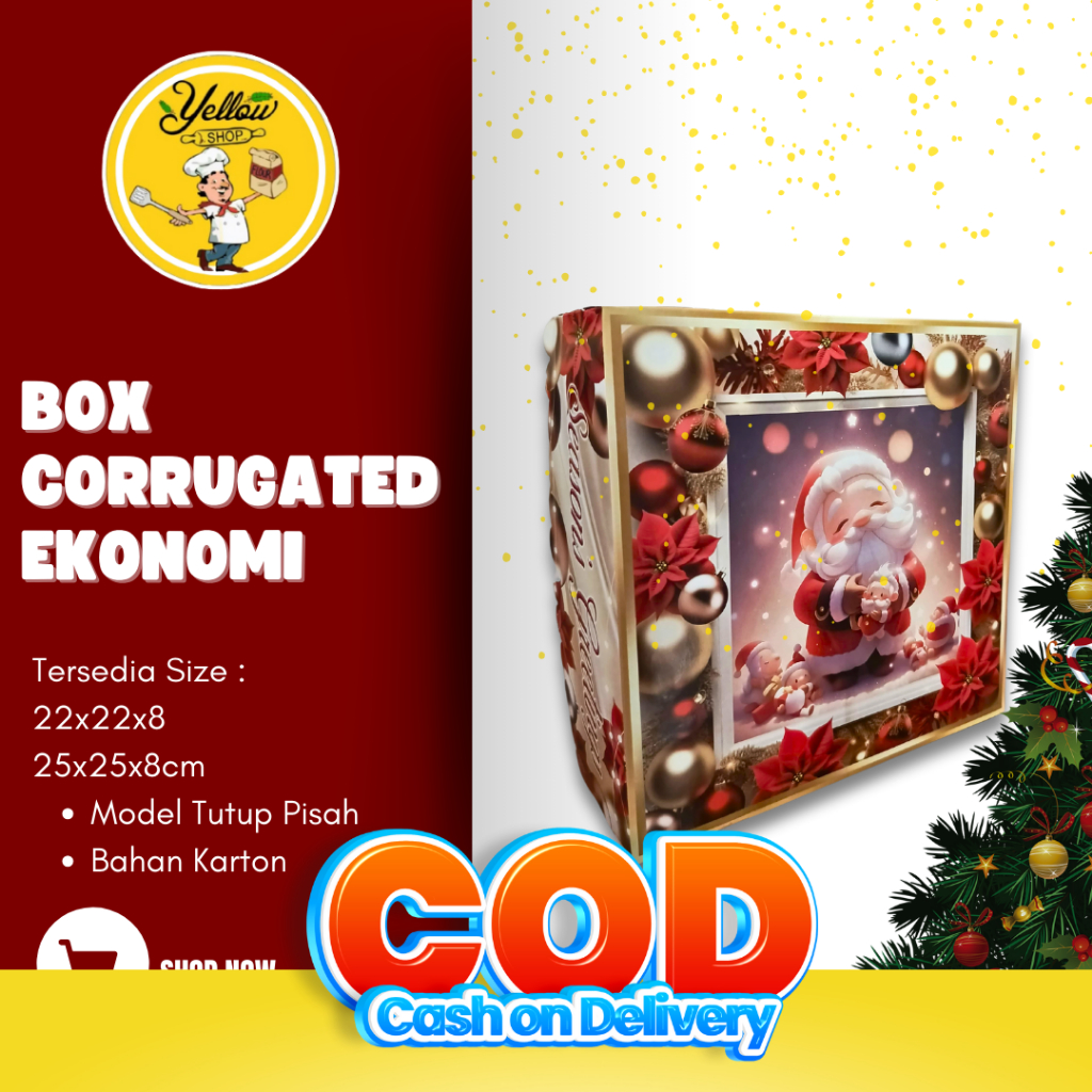 

BOX NATAL / BOX CORRUGATED EKONOMI /PCS