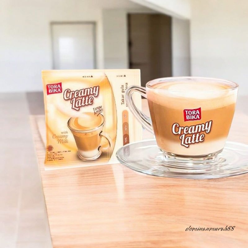 

KOPI TORABIKA CREAMY LATTE 22 GRAM RENCENG ( 1 RENCENG ISI 10 PCS ) / MINUMAN SERBUK SIAP SAJI