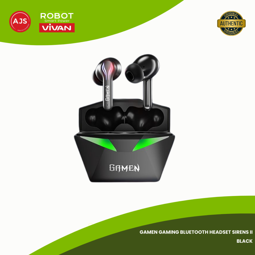 AJS GAMEN GAMING BLUETOOTH HEADSET SIRENS II