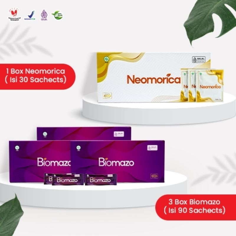 PAKET HERBAL 1 BULAN BIOMAZO NEOMORICA