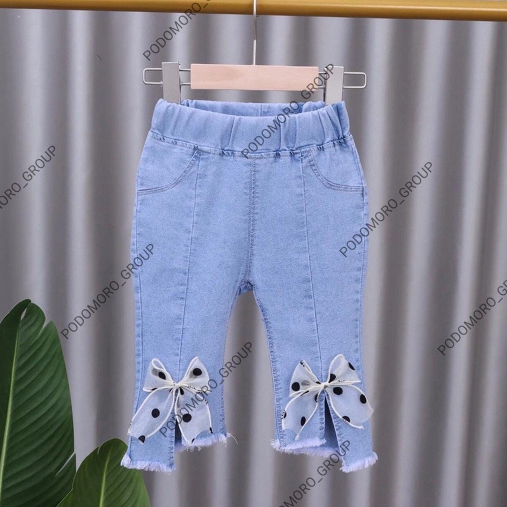 KODE L32L CELANA LEVIS PANJANG IMPORT ANAK PEREMPUAN JEANS IMPORTANAK CEWEK MODEL RAWIS MUTIARA