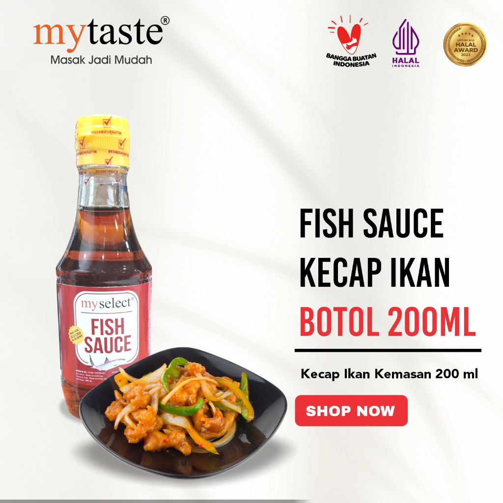 

MYSELECT Fish Sauce 200 ml / Kecap Ikan chinese food