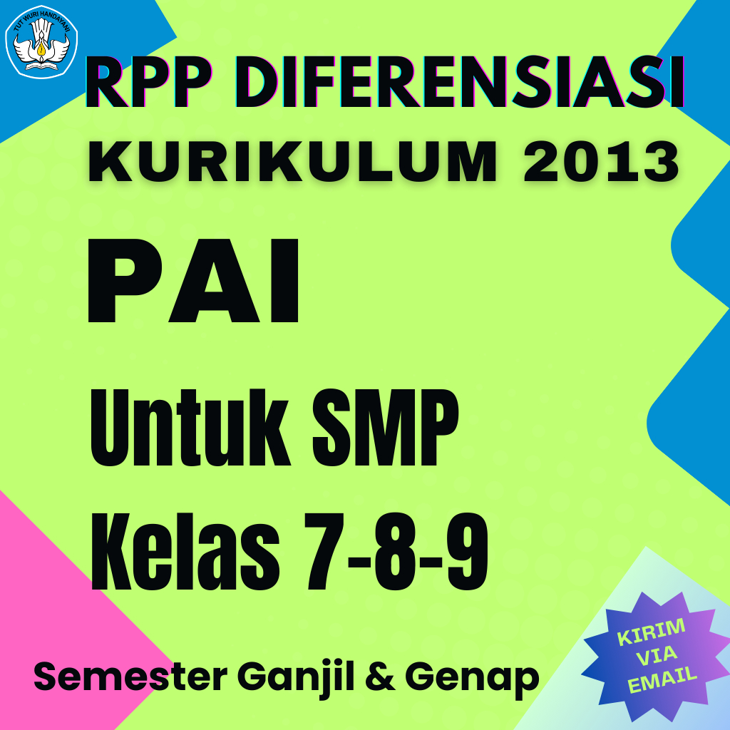 

RPP Berdiferensiasi PAI Kelas 7,8,9 SMP Kurikulum 2013