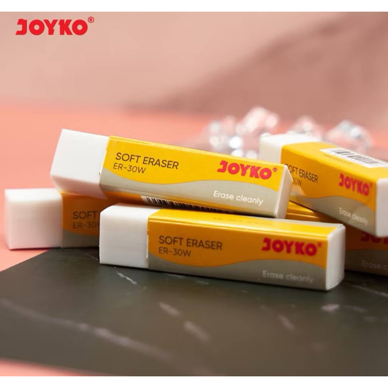 

NEW Penghapus Putih Panjang Joyko ER-30W Ecer 1 Biji / White Eraser