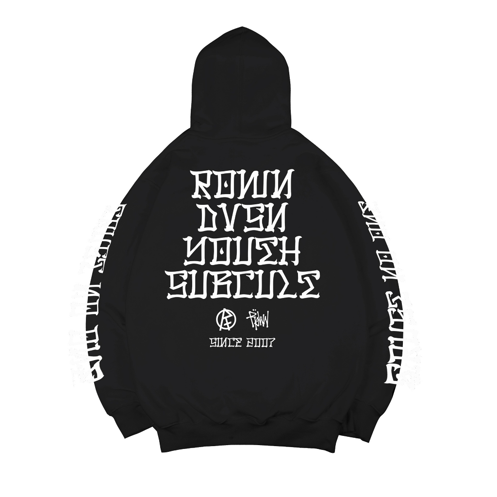 Rown Division Hoodie || Freeder Black