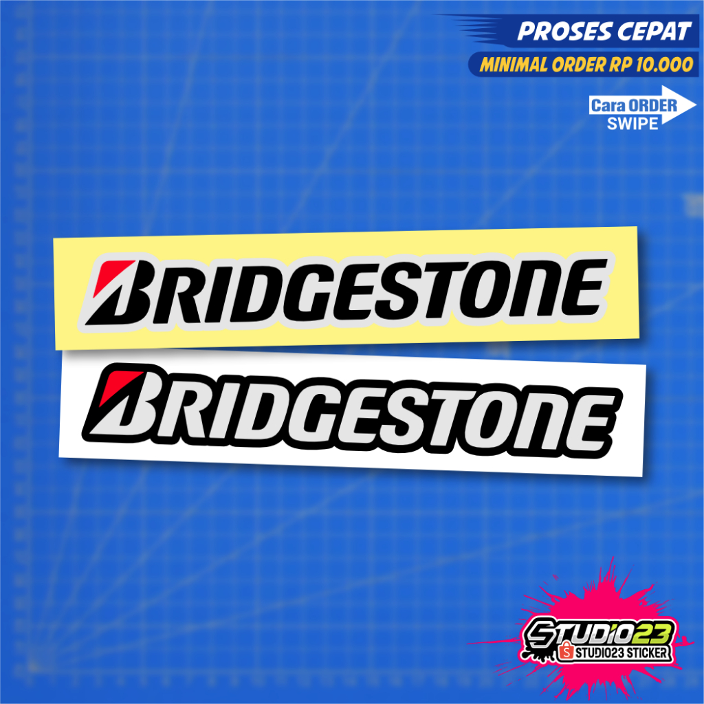 

Stiker Bridgest0ne cutting sticker
