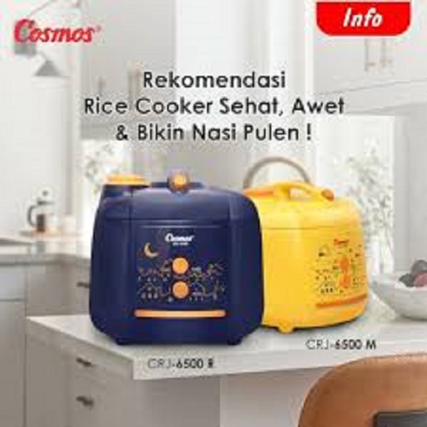 Cosmos Rice Cooker Magicom 2L Marlan 3in1 Harmond Penanak Nasi CRJ-6500 CRJ 6500 CRJ6500