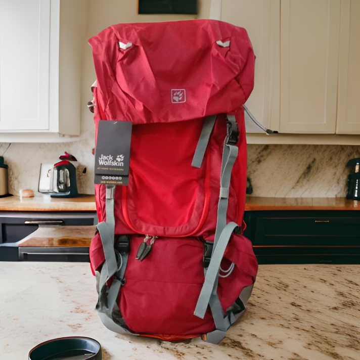 Carrier / Tas Gunung Jack Wolfskin Highland Trail 55+5