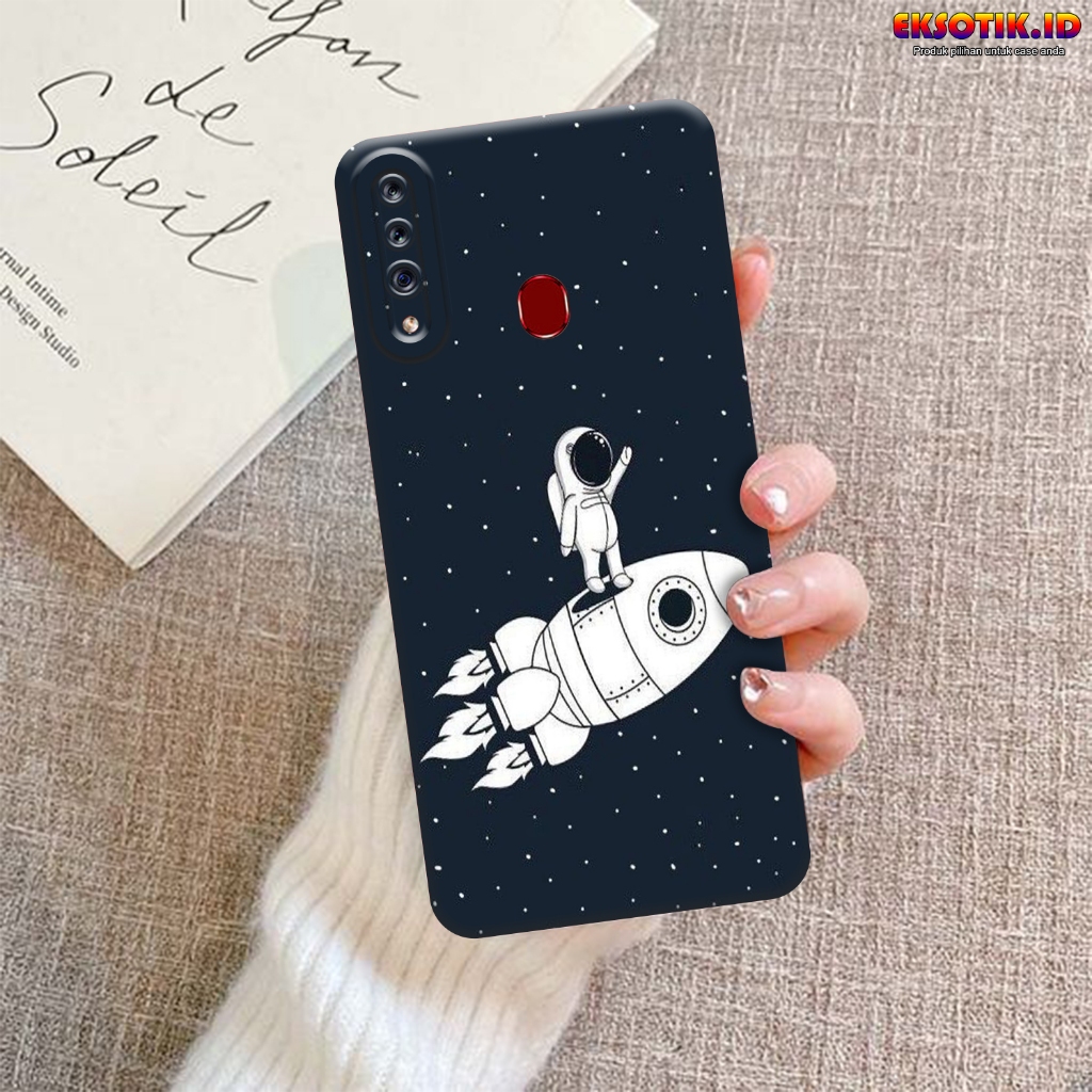 Case Samsung A20s - Casing Samsung A20s - Fashion Case - Silikon Samsung A20s  - Motif Keren Dan Luc