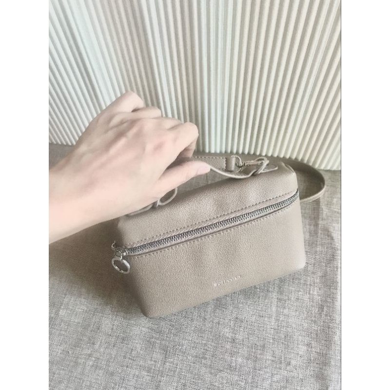 PRELOVED TAS KONSER ZOEY BAG silver bag denim bag