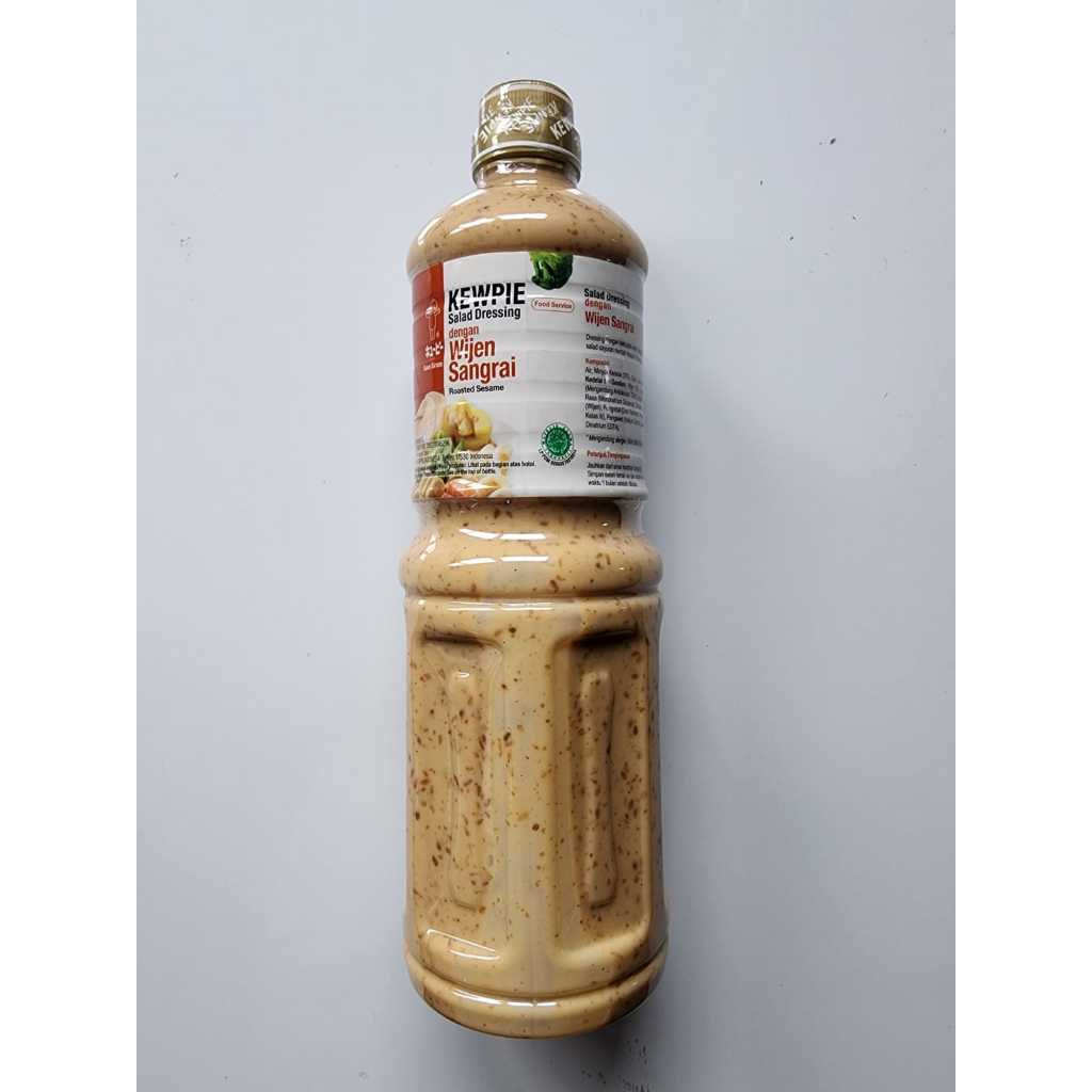 

KEWPIE Salad Dressing Wijen Sangrai 1 L - Roasted Sesame 1L Saus Siram Wijen Sangrai Saos HALAL