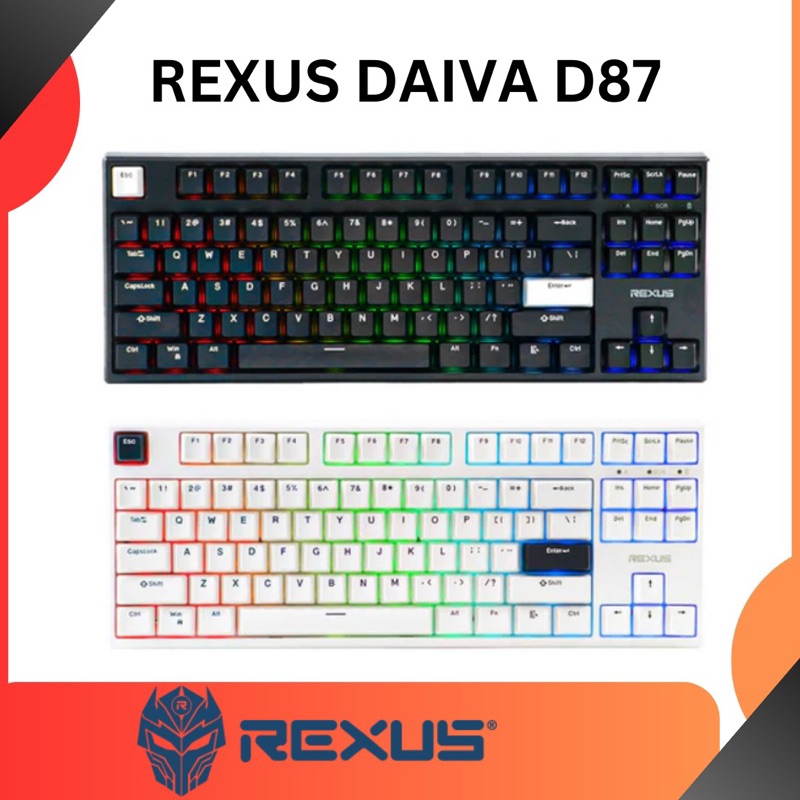 REXUS DAIVA D87 Keyboard Gaming Mechanical