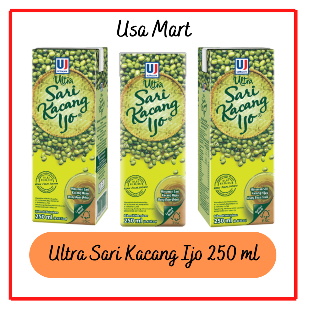 

Ultra Sari Kacang Ijo 250 ml
