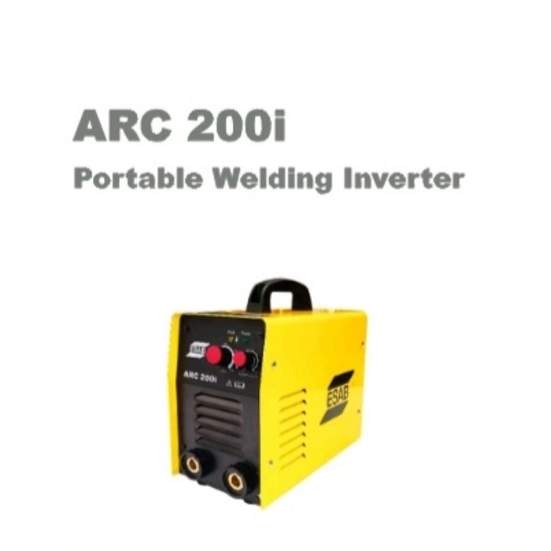 Mesin Las  ESAB ARC 200i|Portable Welding Inverter & Heavy duty|1400-2000W