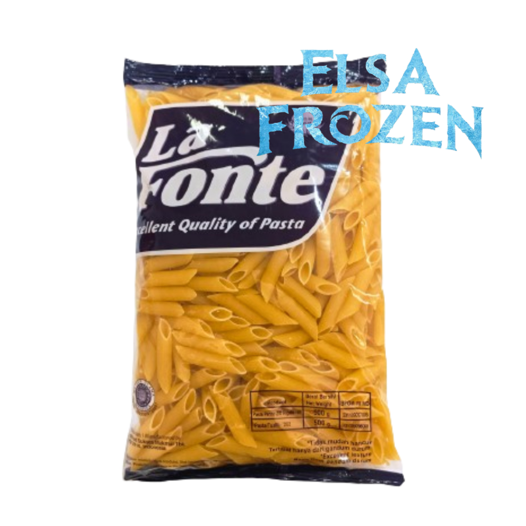 

LA FONTE PASTA PENNE ZITI RIGATE NO.91 500GR/PASTA