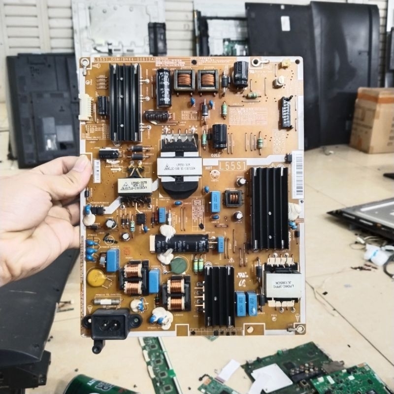 psu tv samsung UA50F5000AM UA50F5000 power supply regulator mesin tv led