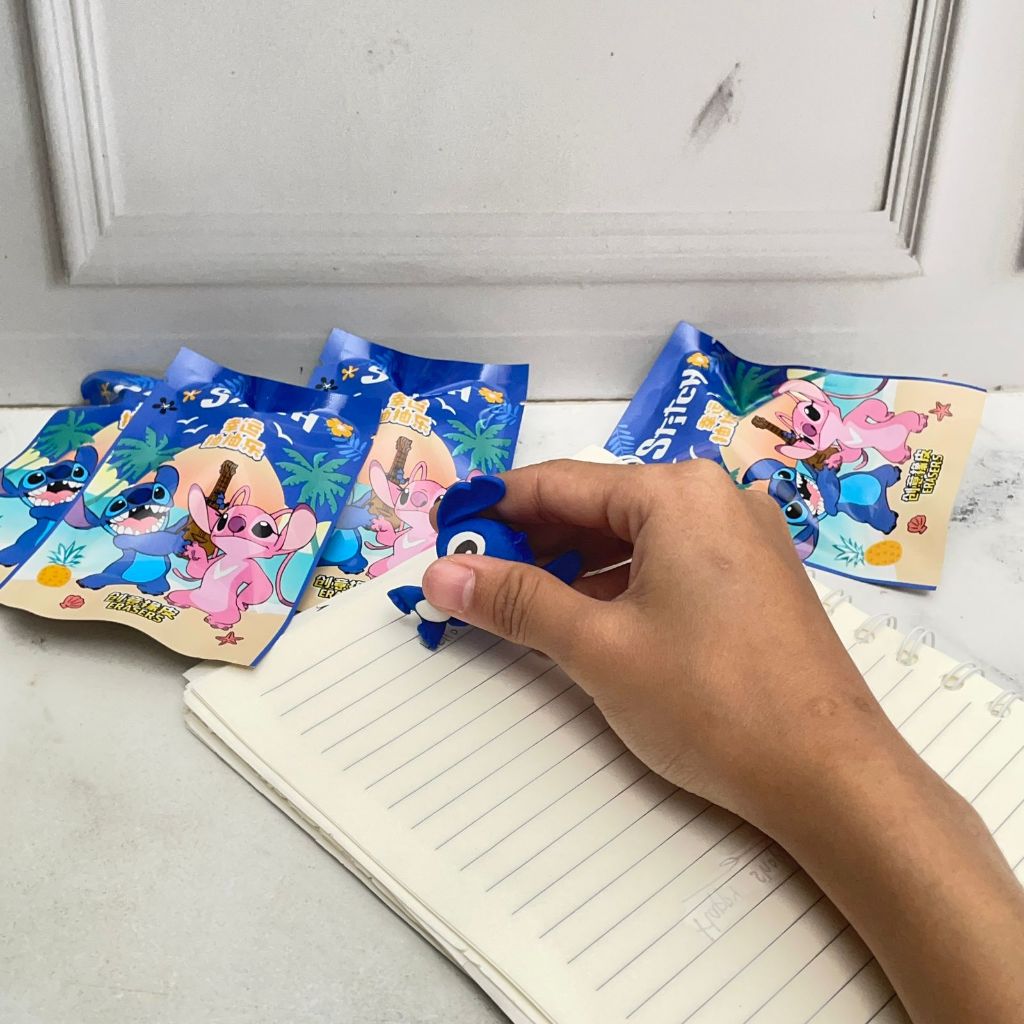 

PENGHAPUS MISTERY BAG STITCH pengahapus pensil penghapus eraser perlengkapan atk sekolah COD