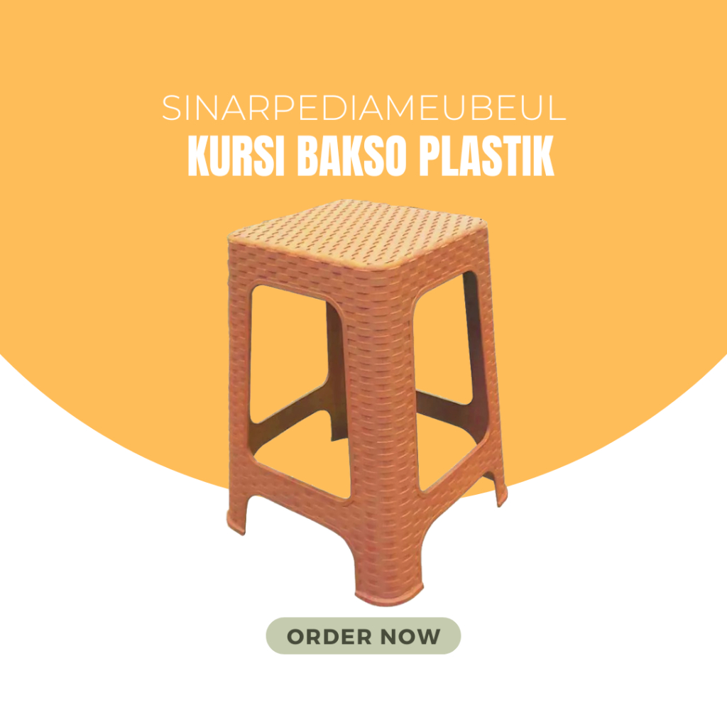 Kursi Baso Segi Rotan Plastik Kursi Taman Kursi Bakso Plastik Rotan Kursi Plastik Rotan Baso