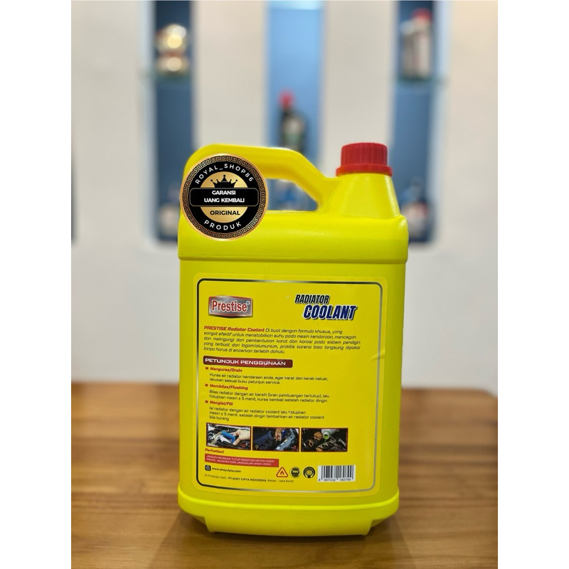 RB PRESTISE AIR RADIATOR COOLANT 5 LT ORIGINAL AIR RADIATOR MOBIL ORIGINAL AST