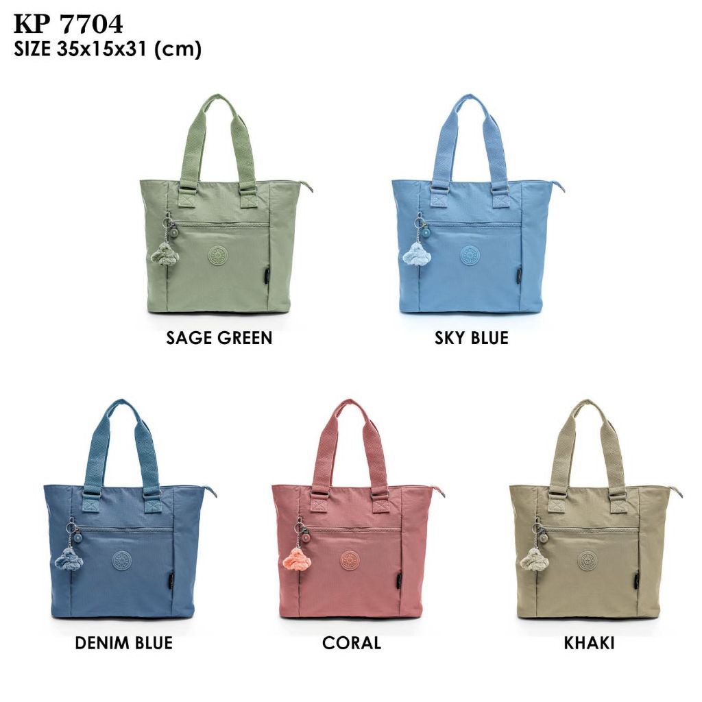 Hot Product Tote Bag Besar Tas Travel Bahu Jumbo Unisex Premium Bahan Parasut 2 Ruang Import - Kp