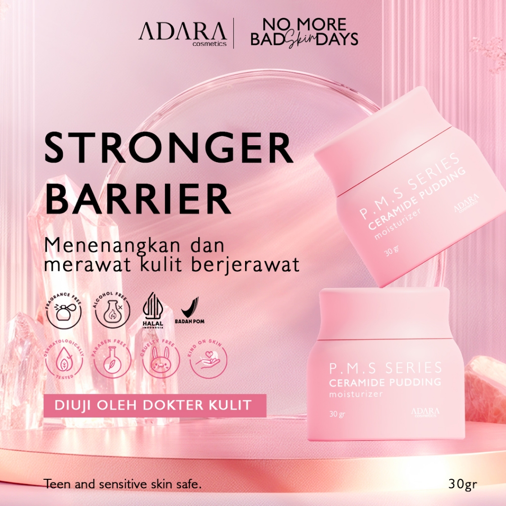 Adara P.M.S Ceramide Pudding Moisturizer