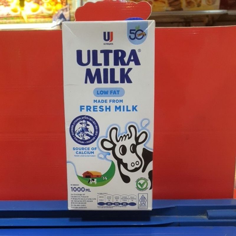 

Ultra Milk Low Fat Source of Calcium 1000ml